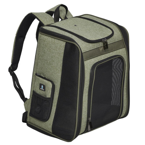 MidWest Day Tripper Green Pet Backpack, Green