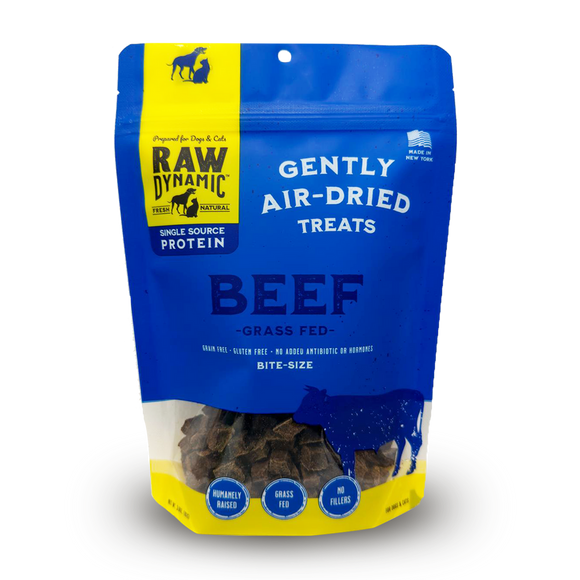 Raw Dynamic Air-Dried Raw Beef Treats