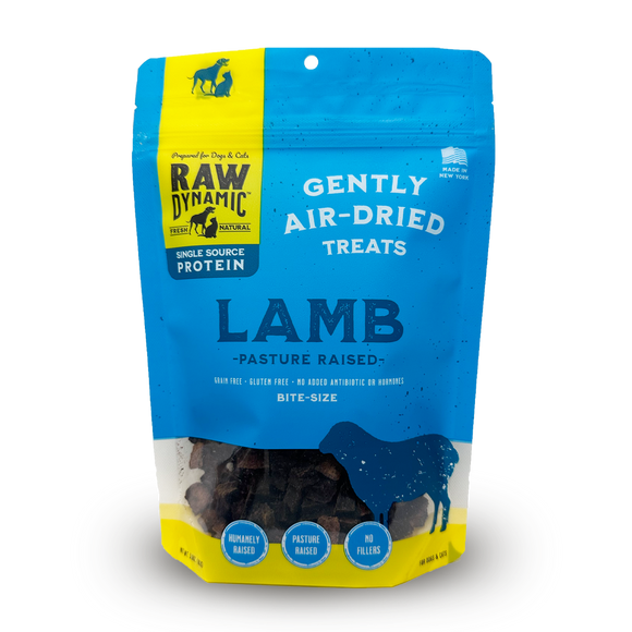 Raw Dynamic Air-Dried Raw Lamb Treats (3.6 oz)