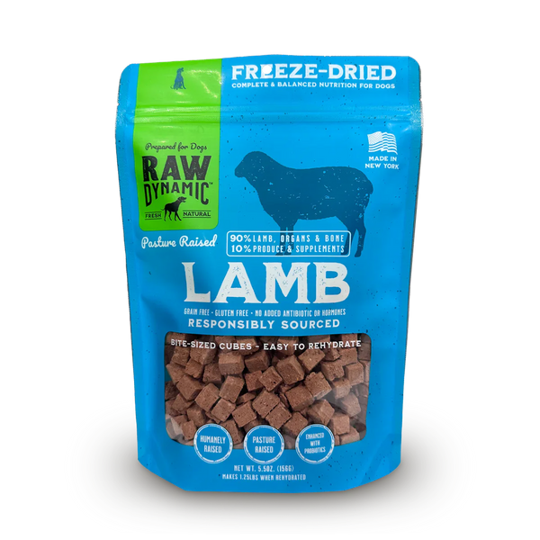 Raw Dynamic Freeze Dried Raw Lamb Fromula for Dogs Conyers GA The Stock Market Country Store