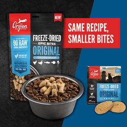 ORIJEN™ Freeze-Dried Epic Bites Original Recipe for Dogs