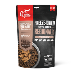 ORIJEN™ Regional Red™  Freeze-Dried Epic Bites Recipe for Dogs (6 oz)