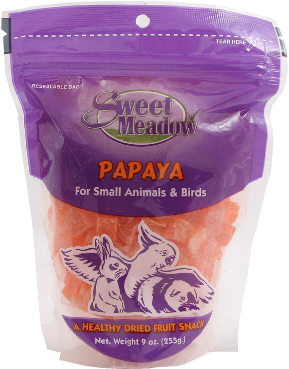 Sweet Meadow Dried Papaya Small Animal & Bird Treat (9 oz)