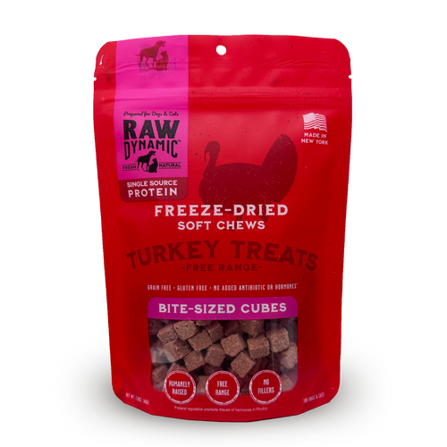 Raw Dynamic Freeze Dried Turkey Treats (1.5 oz)