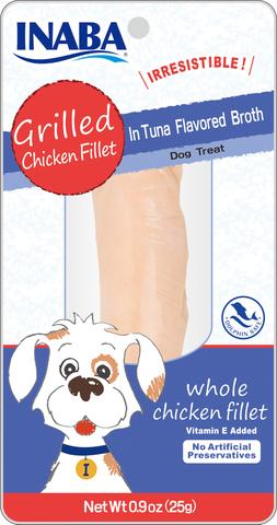 Inaba Grilled Chicken Fillet in Tuna Broth for Dogs
