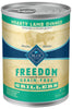 Blue Buffalo Freedom Grain Free Grillers Hearty Lamb Dinner Canned Dog Food