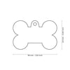 MyFamily ID Tag Big Bone Bronx Futuristic in English Brass