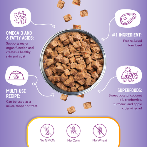 Health Extension Superbites Freeze Dried Raw - Salmon Recipe Cat Treats