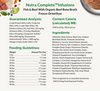Ultimate Pet Nutrition Nutra Complete™ Infusions Fish & Beef With Organic Beef Bone Broth RecipeFreeze-Dried Raw Adult Dog Food