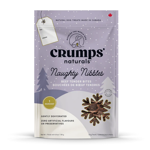Crumps Naturals Naughty Nibbles - Beef Tender Bites Dog Treats