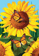 Briarwood Lane Sunflower Field Summer House Flag