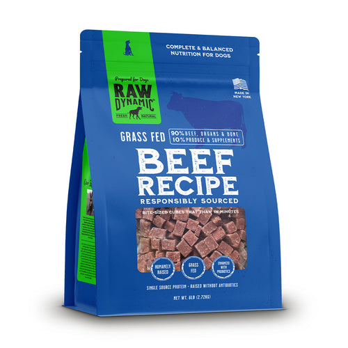Raw Dynamic Frozen Raw Beef Formula For Dogs