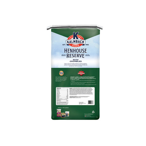 Kalmbach Feeds Henhouse Reserve® with Crumbles for Chickens and Poultry