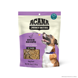 ACANA Jerky Bites Duck Recipe Soft Chewy Treats for Dogs