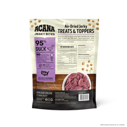 ACANA Jerky Bites Duck Recipe Soft Chewy Treats for Dogs
