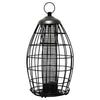 Heath The Protector Mixed Seed Bird Feeder Black Pewter