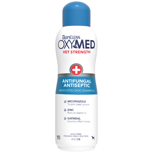 TropiClean OxyMed Antifungal & Antiseptic Shampoo