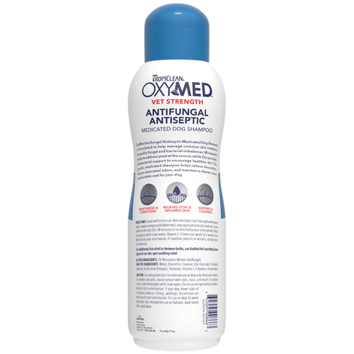 TropiClean OxyMed Antifungal & Antiseptic Shampoo