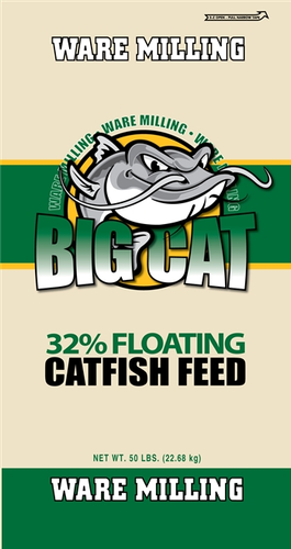 Ware Milling 32% Big Catfish Feed