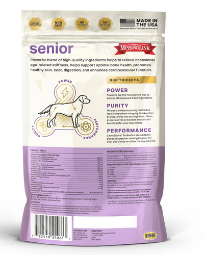 The Missing Link® Senior Supplement for Dogs 1 lb. Powder