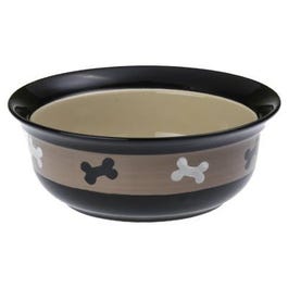 Pet Dish, City Pets Bones, 4-Cup
