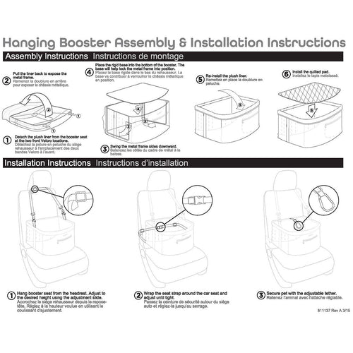 Coastal Pet Products Bergan Comfort Hanging Dog Booster