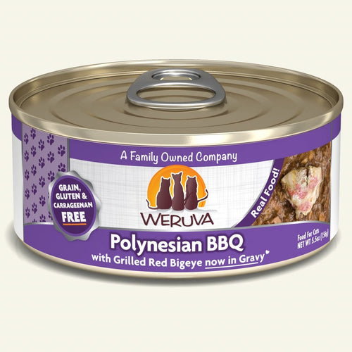 Weruva Polynesian BBQ With Grilled Red Big Eye Canned Cat Food