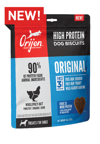 ORIJEN High Protein Dog Biscuits Original BISCUITS & CRUNCHY TREATS