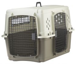 Pet Lodge Double Door Plastic Crate