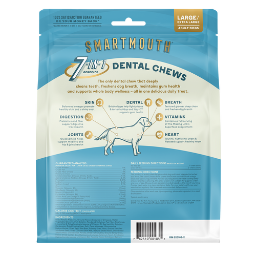 The Missing Link® Smartmouth™ Dental Chews for Dogs