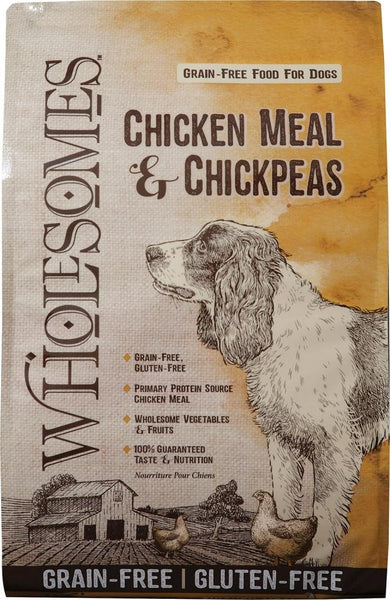 Wholesomes dog outlet food grain free