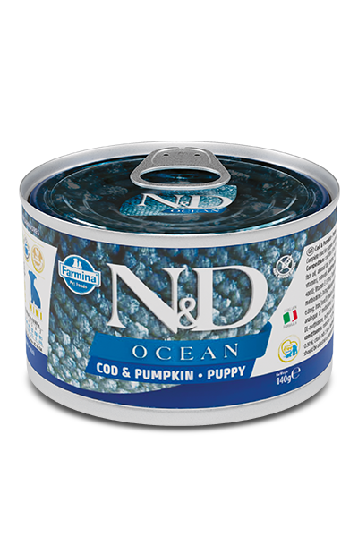 Farmina N D Ocean Dog Cod Pumpkin Puppy Mini Wet Food Conyers