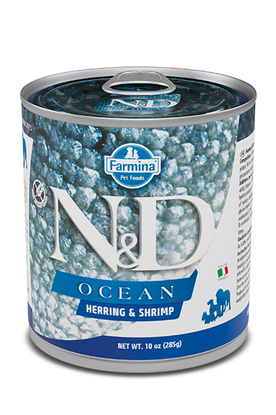 Farmina N&D Ocean Herring & Shrimp Wet Dog Food