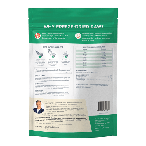 Dr. Marty Nature’s Blend Sensitivity Select