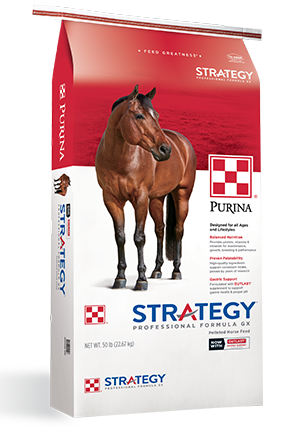 Purina® Strategy® Professional Formula GX Horse Feed (50 lbs)