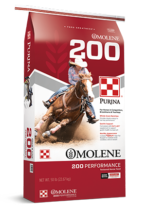 Purina® Omolene #200® Performance Horse Feed (50 lbs)