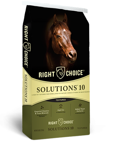 Solutions® 10 Textured Horse Feed (50 Lb)