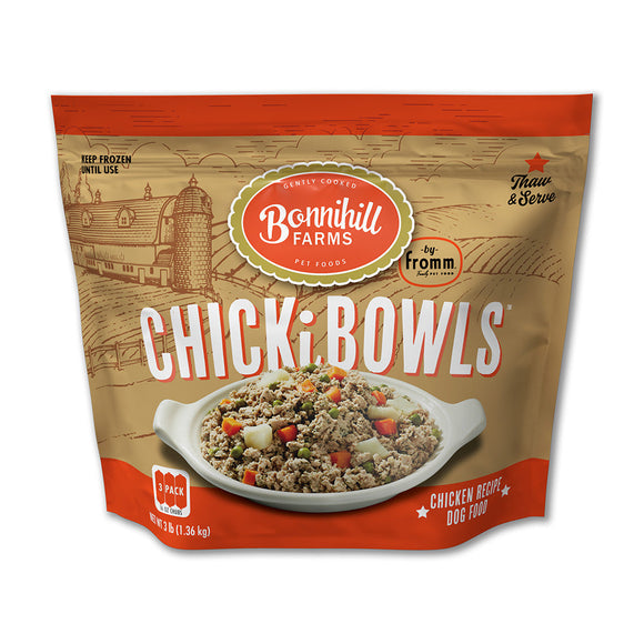 Bonnihill Farms ChickiBowls Chicken Recipe Dog Food (12 Lb Box)