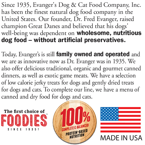 Evanger's Heritage Classic Lamb And Rice JUMBO for Dogs