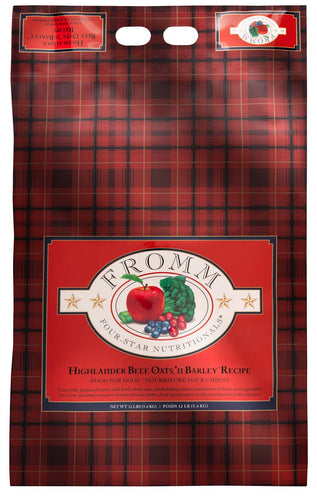 Fromm Four-Star Highlander Beef, Oats, 'n Barley® Recipe Dog Food