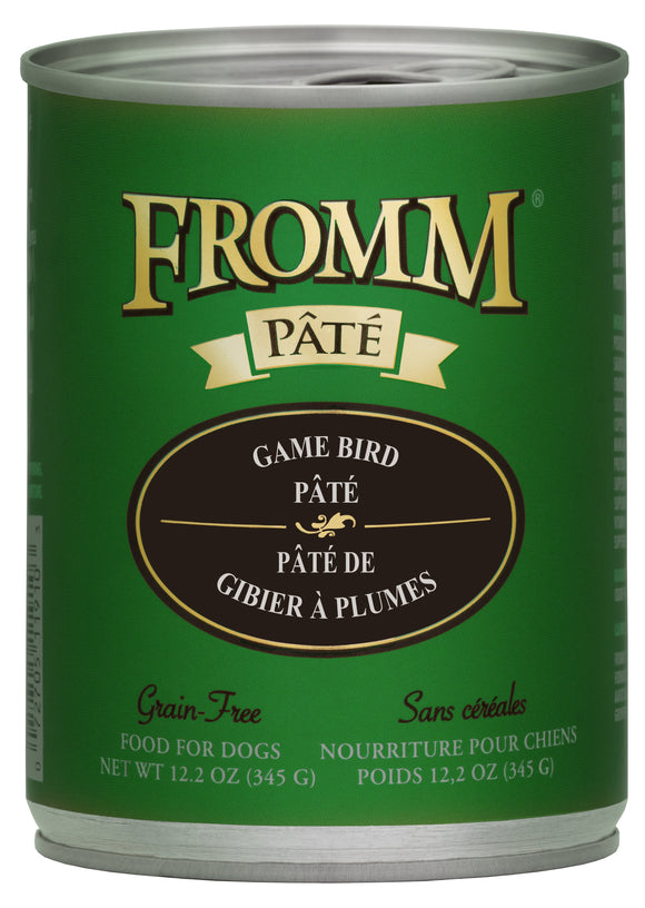 Fromm Grain-Free Game Bird Pâté Dog Food