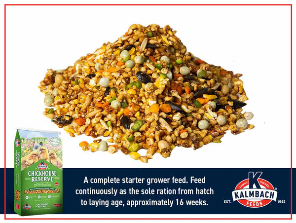 Kalmbach Chickhouse Reserve® Textured Chick Feed - Conyers, GA