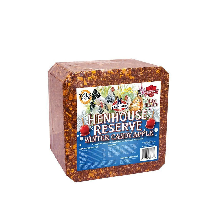 Kalmbach Feeds Henhouse Reserve® Winter Candy Apple Block (20 Lb