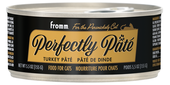 Fromm Perfectly Pâté Turkey Pâté Cat Food (5.5 oz - Single Can)