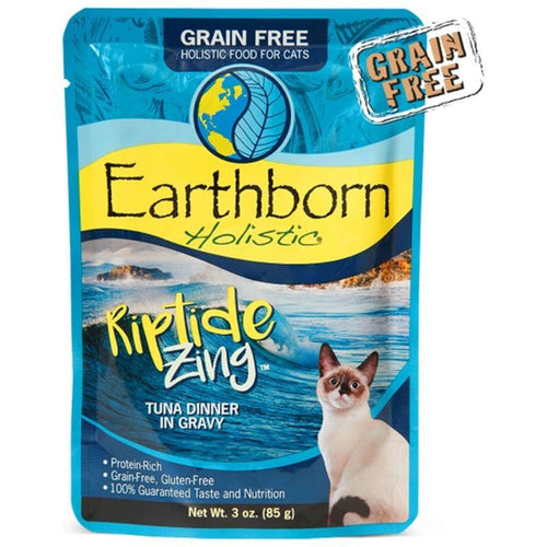 EARTHBORN HOLISTIC RIPTIDE ZING GF CAT FOOD POUCH